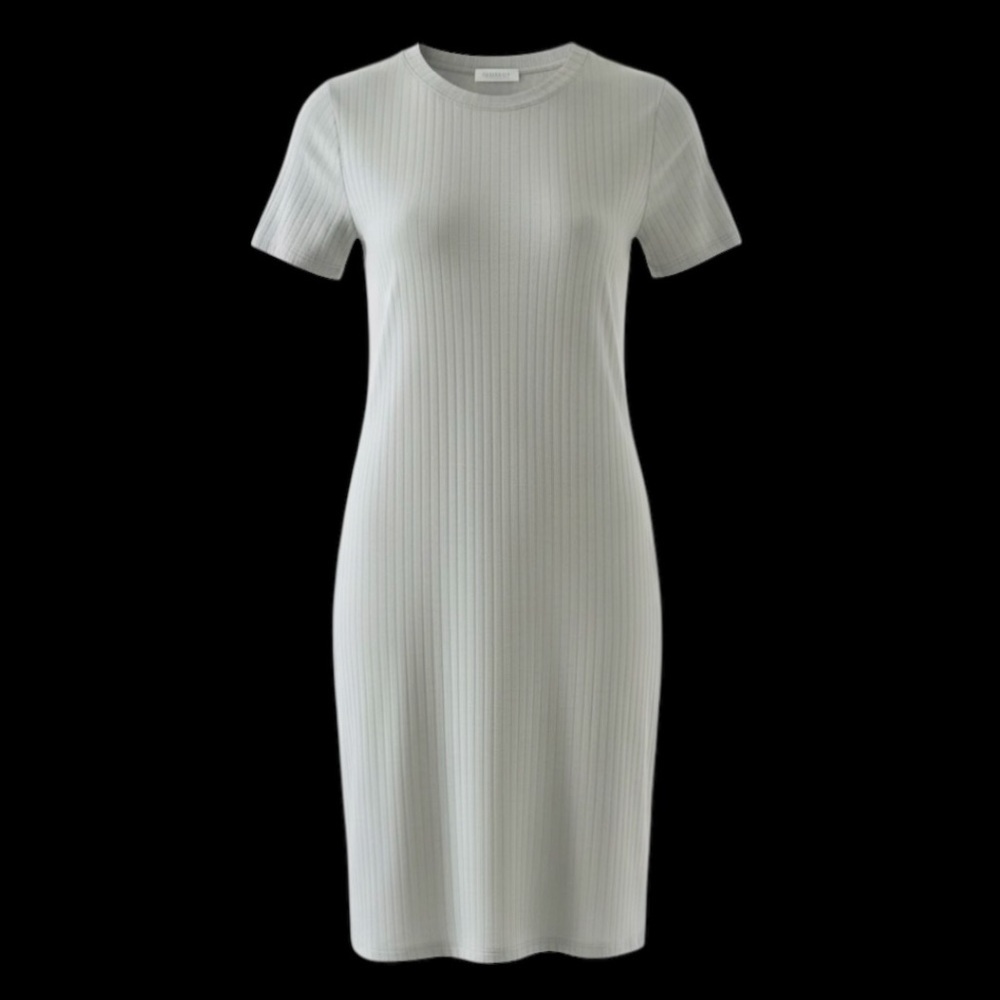 Hanro of Switzerland Light Grey Short Sleeve Night Shirt Size XS